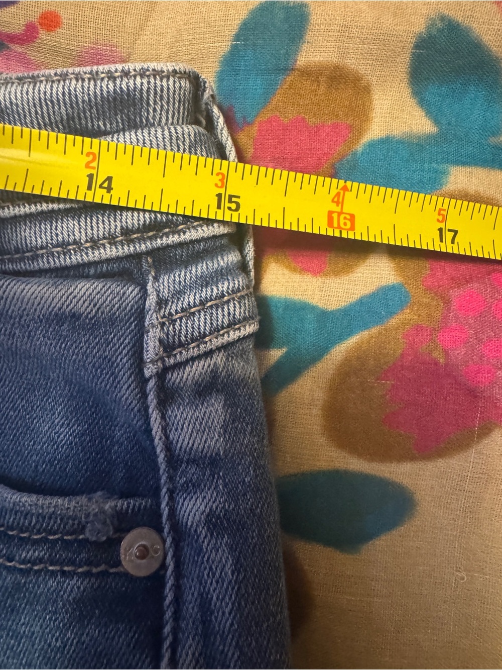 Kancan Mid-Rise Button Fly Distressed Skinny Jeans Size 9/28 30” Inseam - Picture 8 of 9